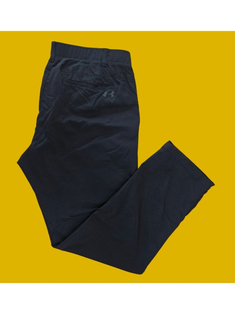 Under Armour Showdown Golf Pants Black 38x32 Nylon Blend